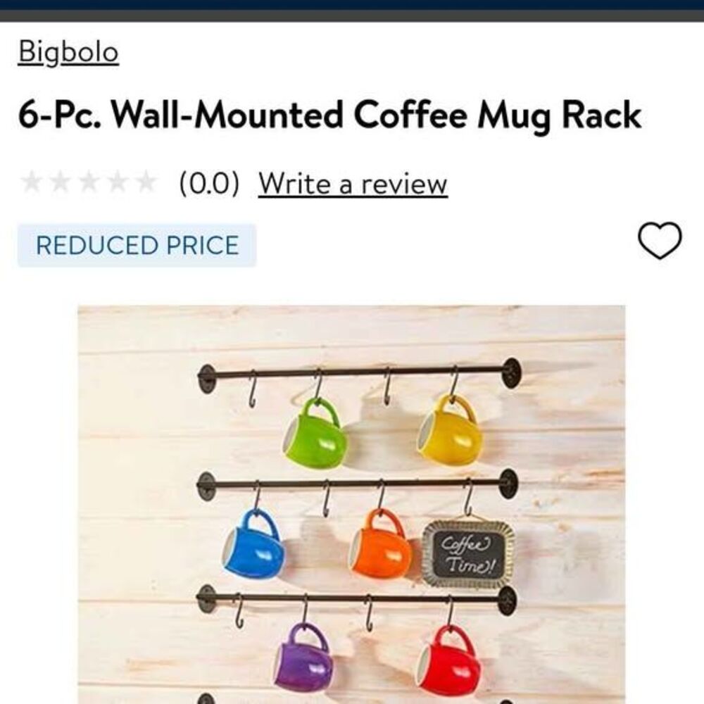 Coffee Mug Rack - Picture 4 of 4